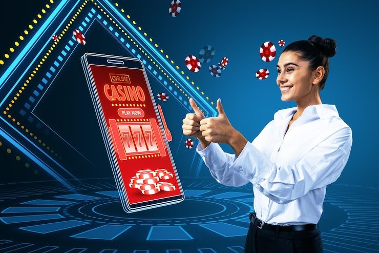 Layar perangkat mobile dengan akses mudah fitur responsible gaming pink4d